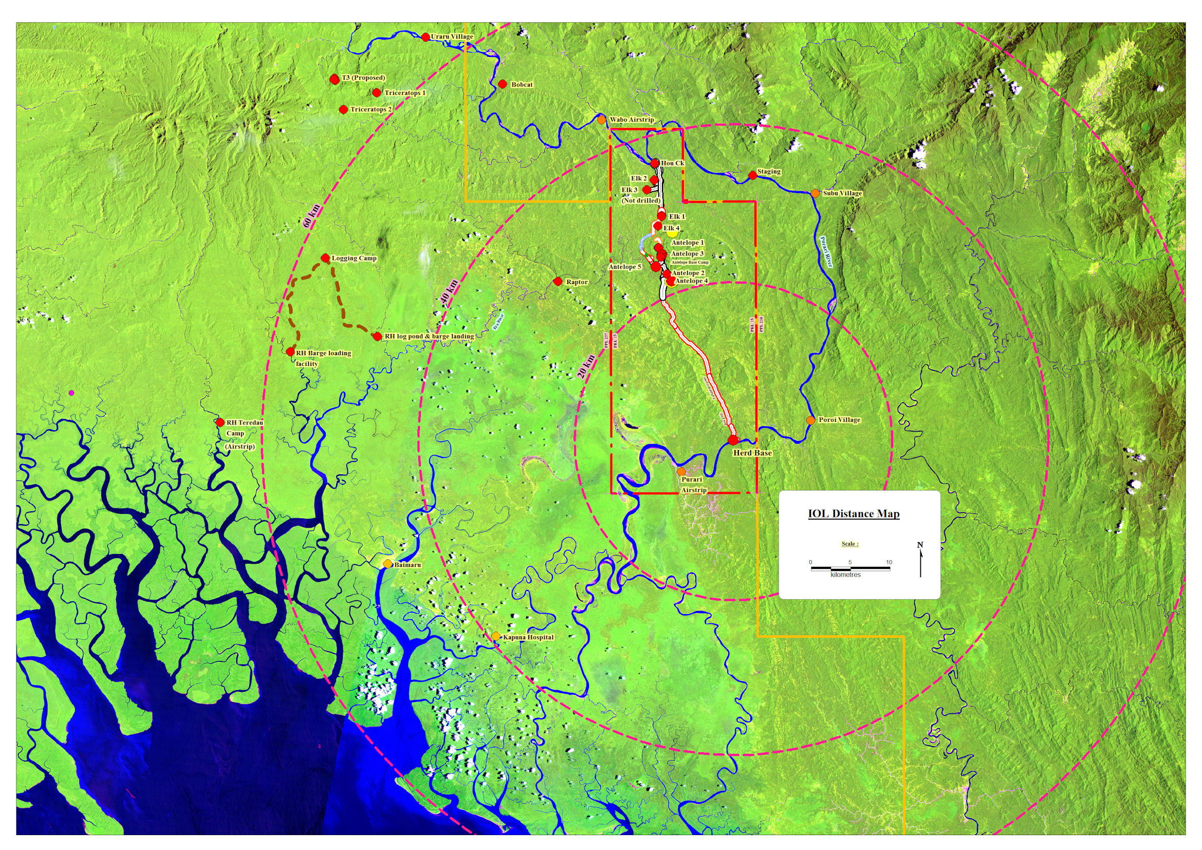 DIstance Map IOL-July 2014